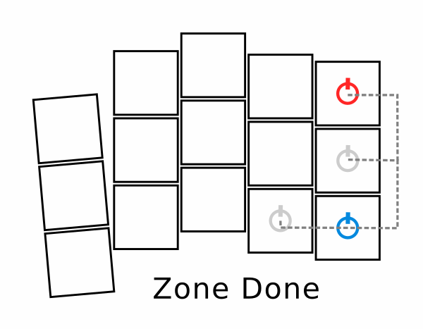 Zone layout - step 11